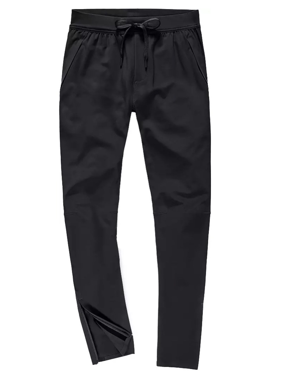 Ten thousand performances Men's Black Drawstring Jogger Pants